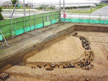 平沼一丁田遺跡：第1号周溝遺構