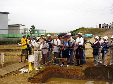 平沼一丁田遺跡：遺構の説明