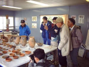 遺物展示室