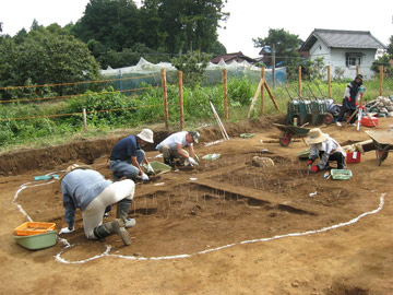 高麗石器時代住居跡遺跡：竪穴住居住居跡の調査