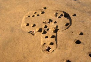 前領家遺跡：縄文時代後期の柄鏡形住居跡