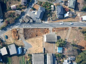 松原前：遺跡全景