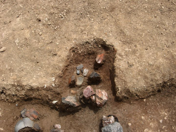 下田遺跡：古代の水田の床土から平安時代の土器が出土