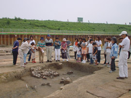 古墳時代の住居跡