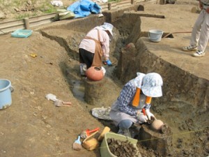 反町遺跡：竪穴住居跡の調査