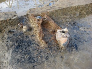 城敷遺跡：第１１２号住居跡カマド