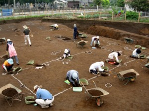 諏訪北2遺跡：掘立柱建物跡