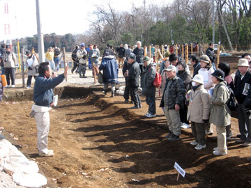 諏訪野遺跡：江戸時代の道路遺構