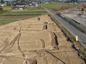 富田後遺跡：方形周溝墓群