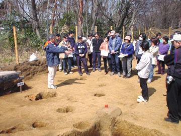 住居跡の説明