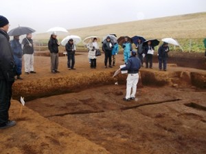 槙野地北遺跡第8回遺跡見学会