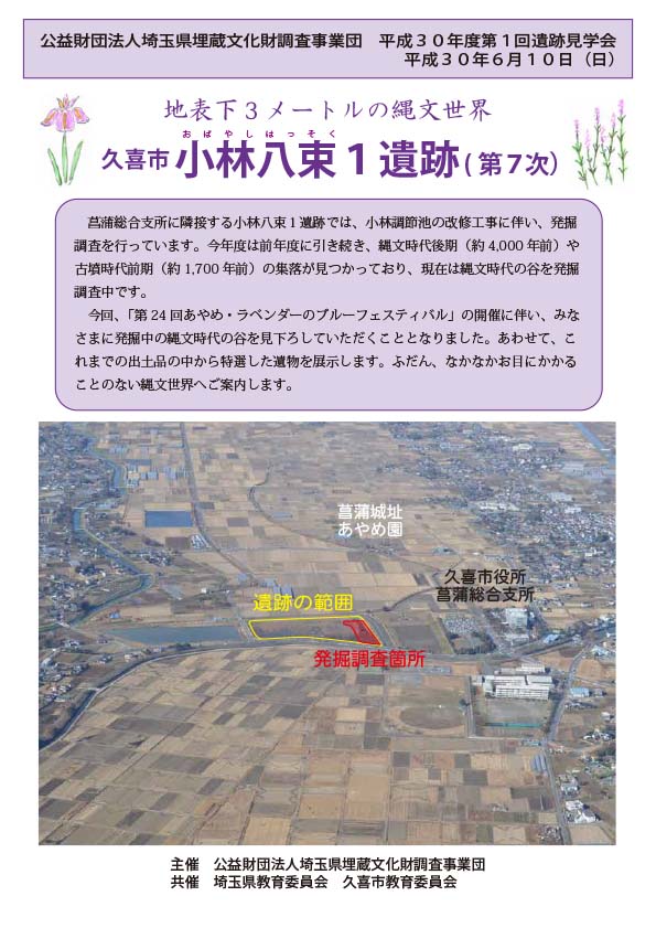 平成30年度 第1回遺跡見学会